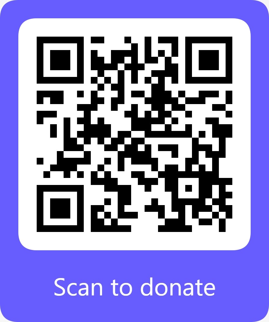 Punaruda donation QR code